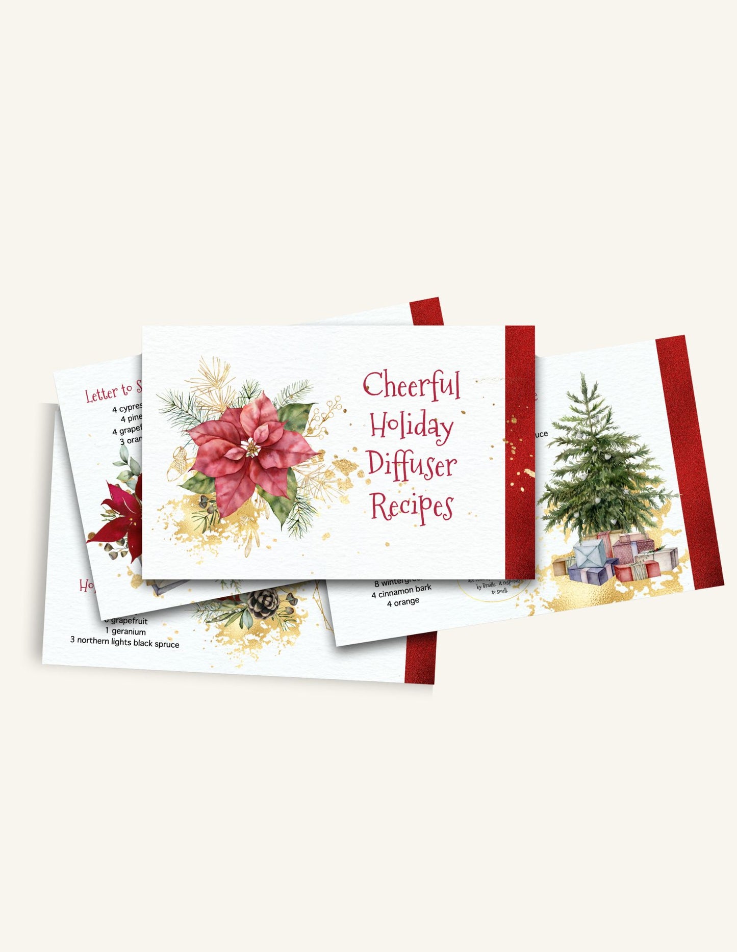 Cheerful Holiday Diffuser Recipes