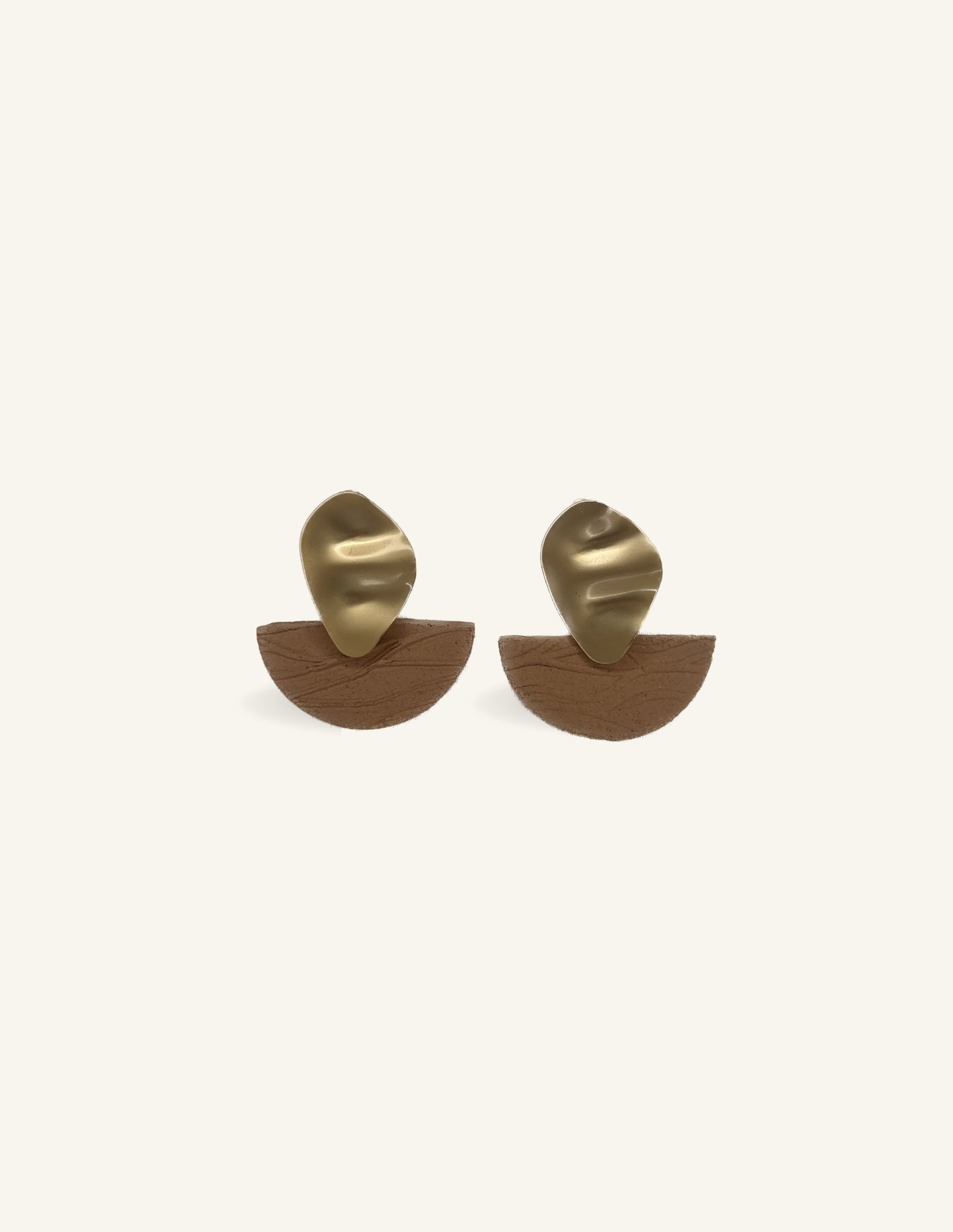 Smoked Clay Earrings, Artisan Collection