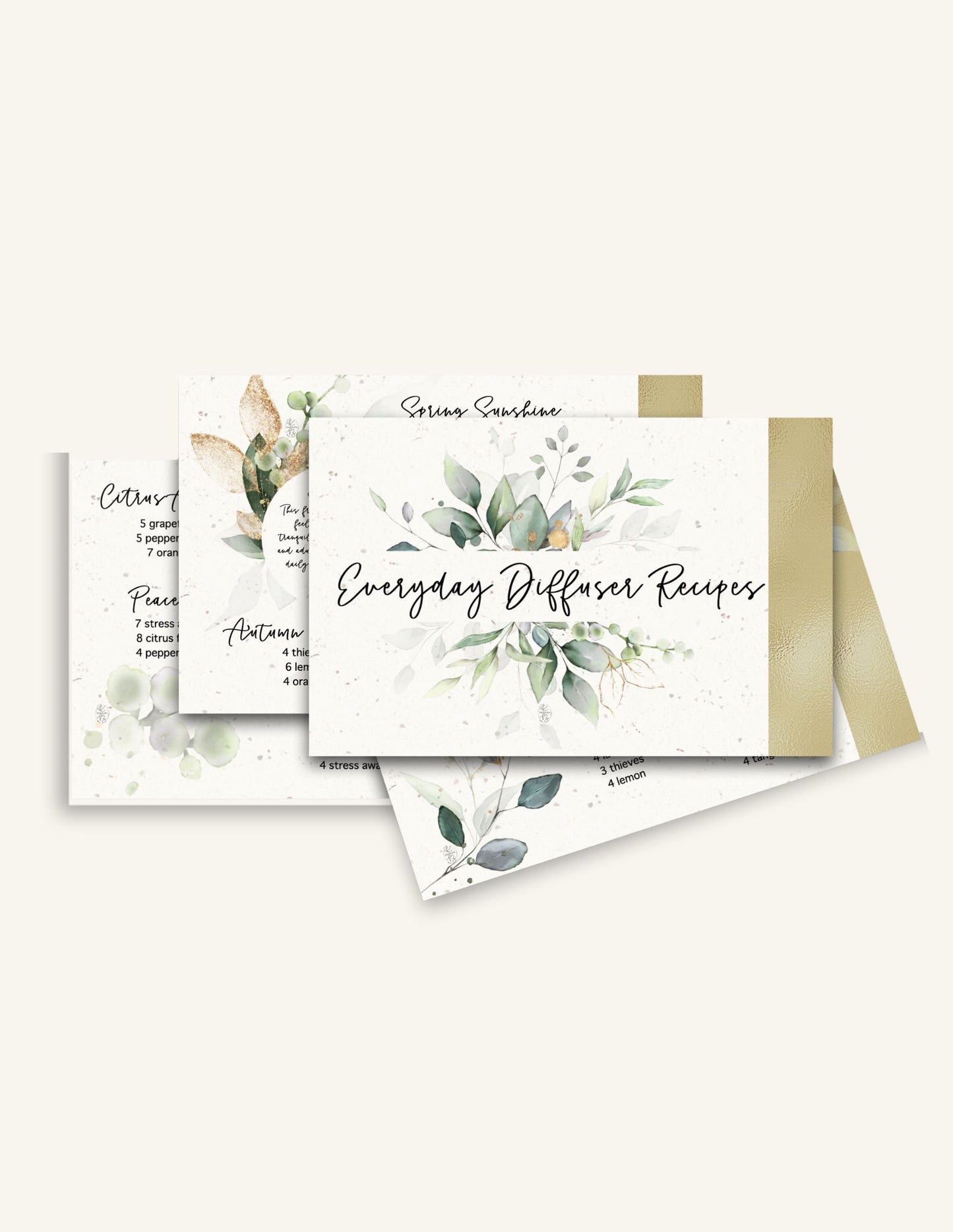 Everyday Oils Diffuser Recipes