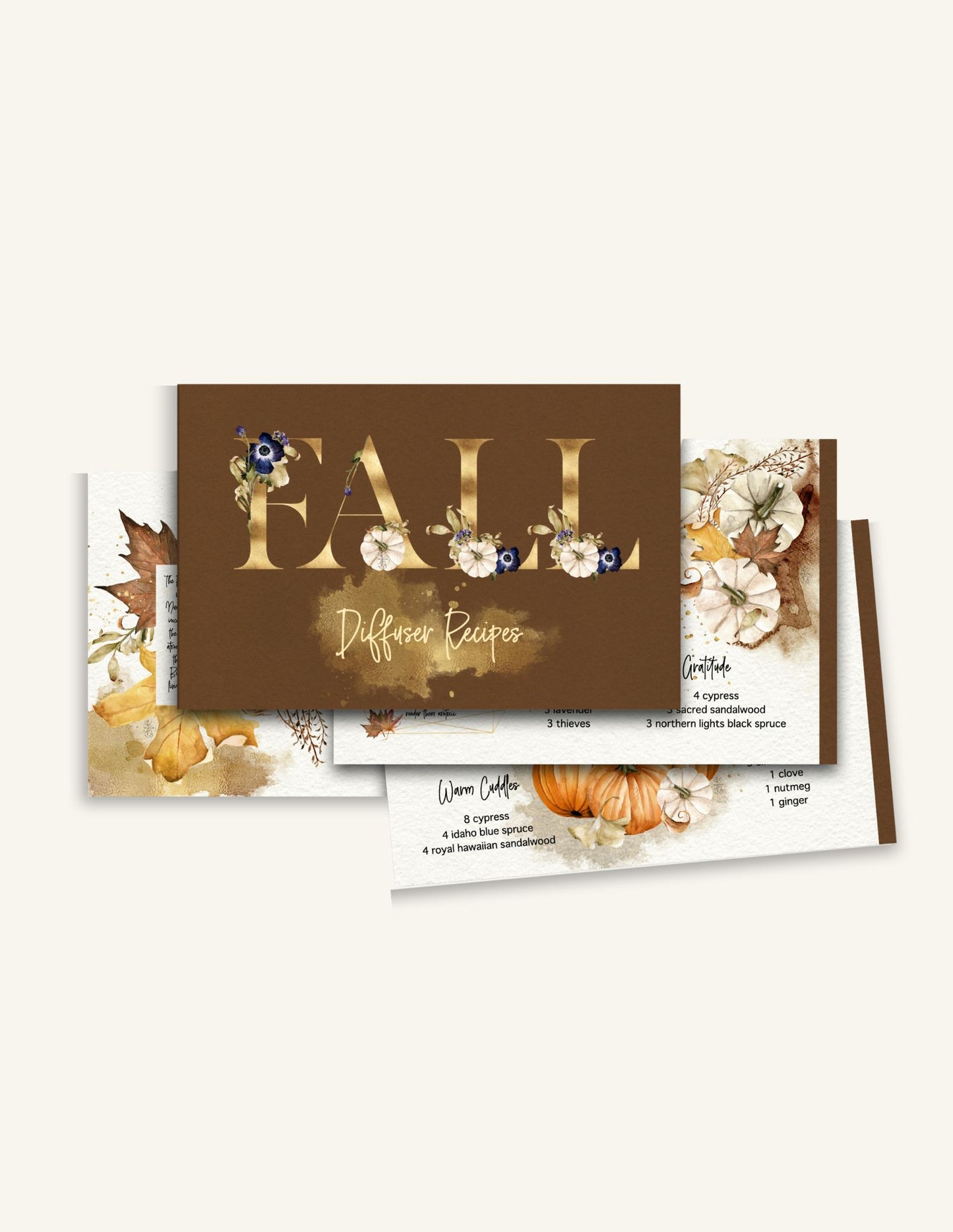 Fall Diffuser Recipes