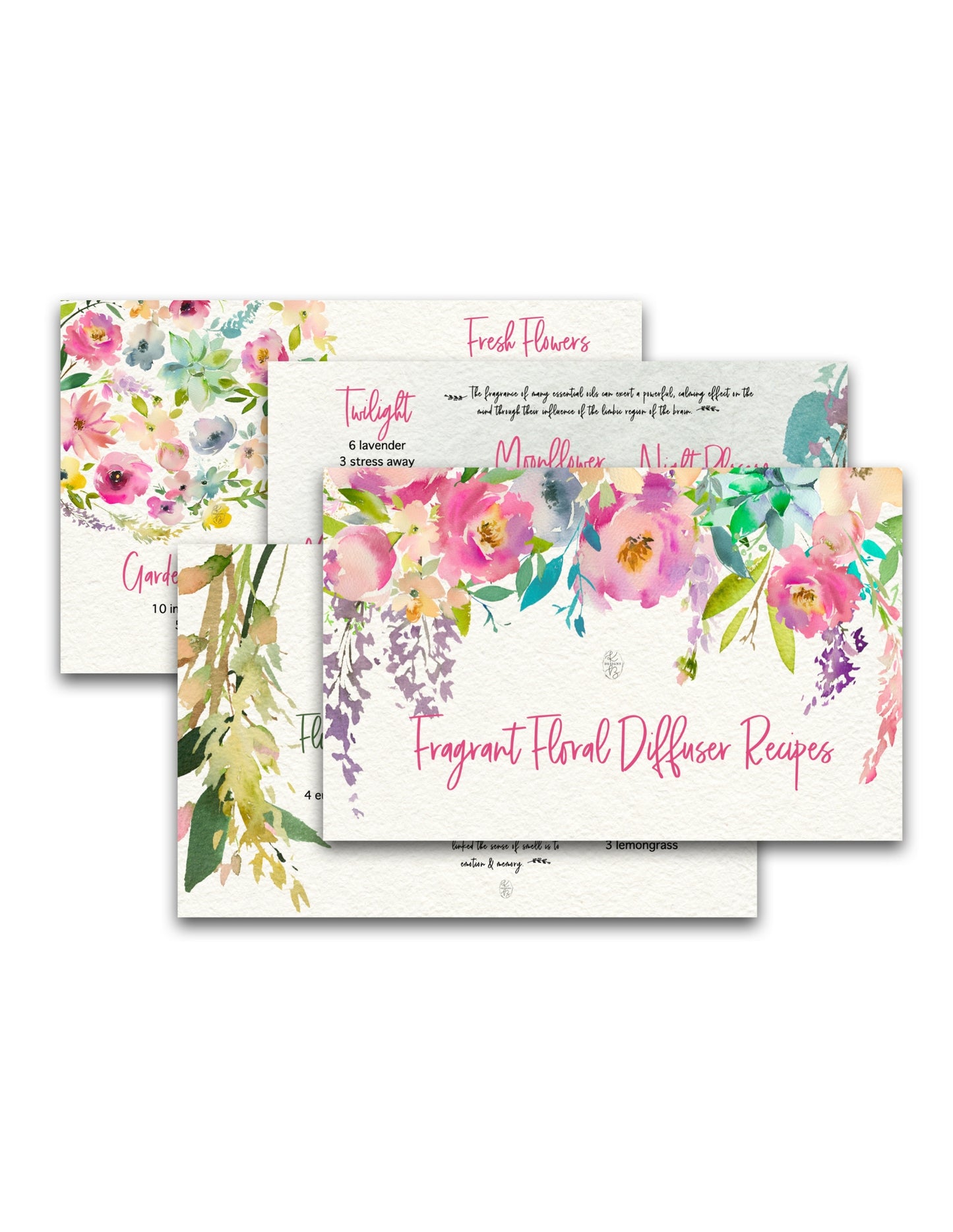 Fragrant Floral Diffuser Recipes