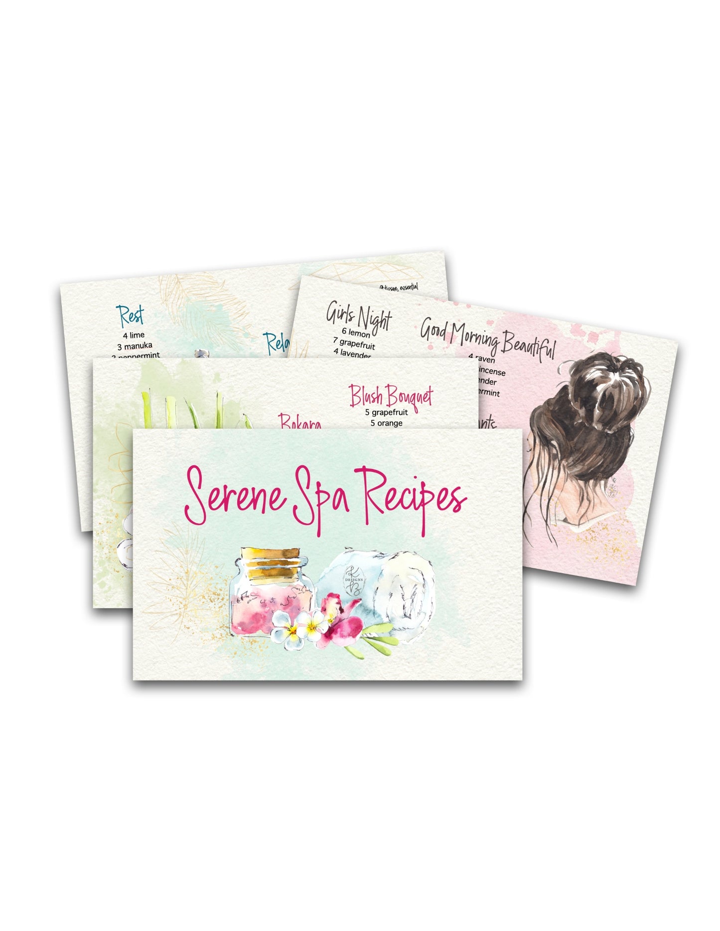 Serene Spa Diffuser Recipes