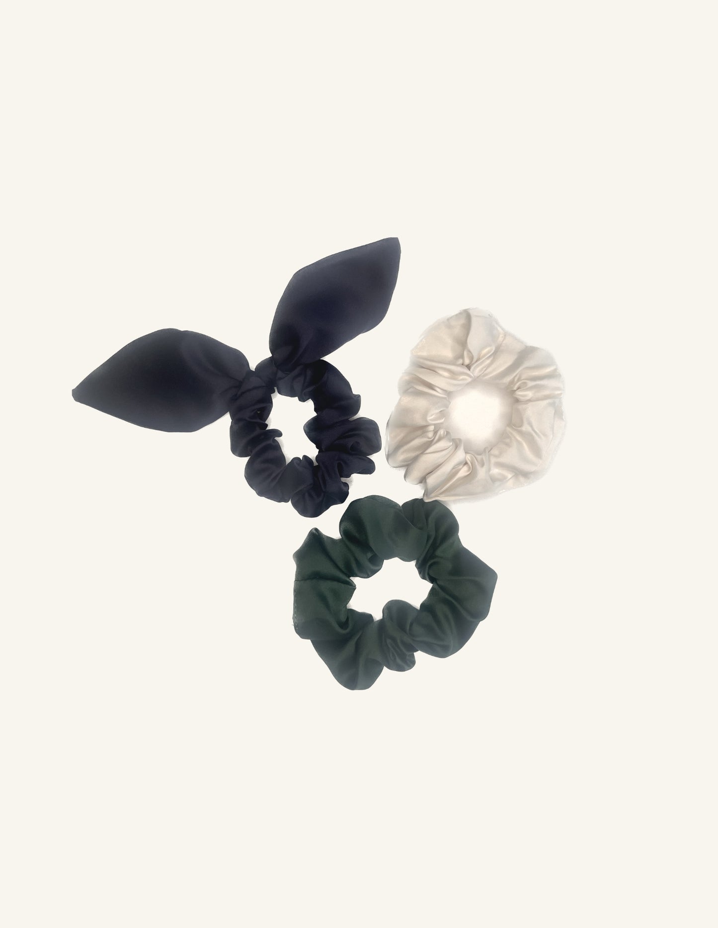 Silk Scrunchie Set