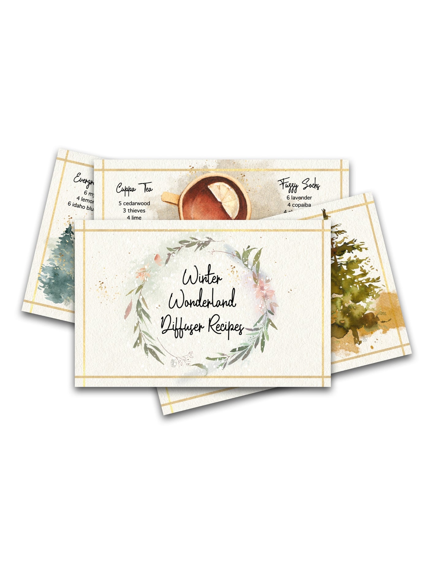 Winter Wonderland Diffuser Recipes