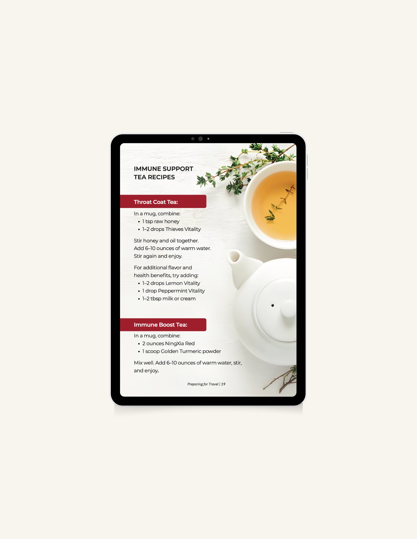 Essential Oils for Travel (Digital Download)