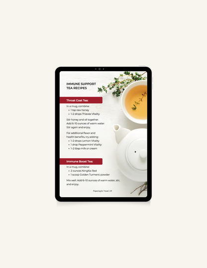 Essential Oils for Travel (Digital Download)