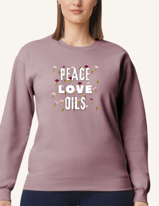Peace. Love. Oils. Sweatshirt