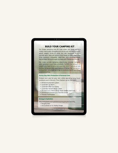 Essential Oils for Travel (Digital Download)