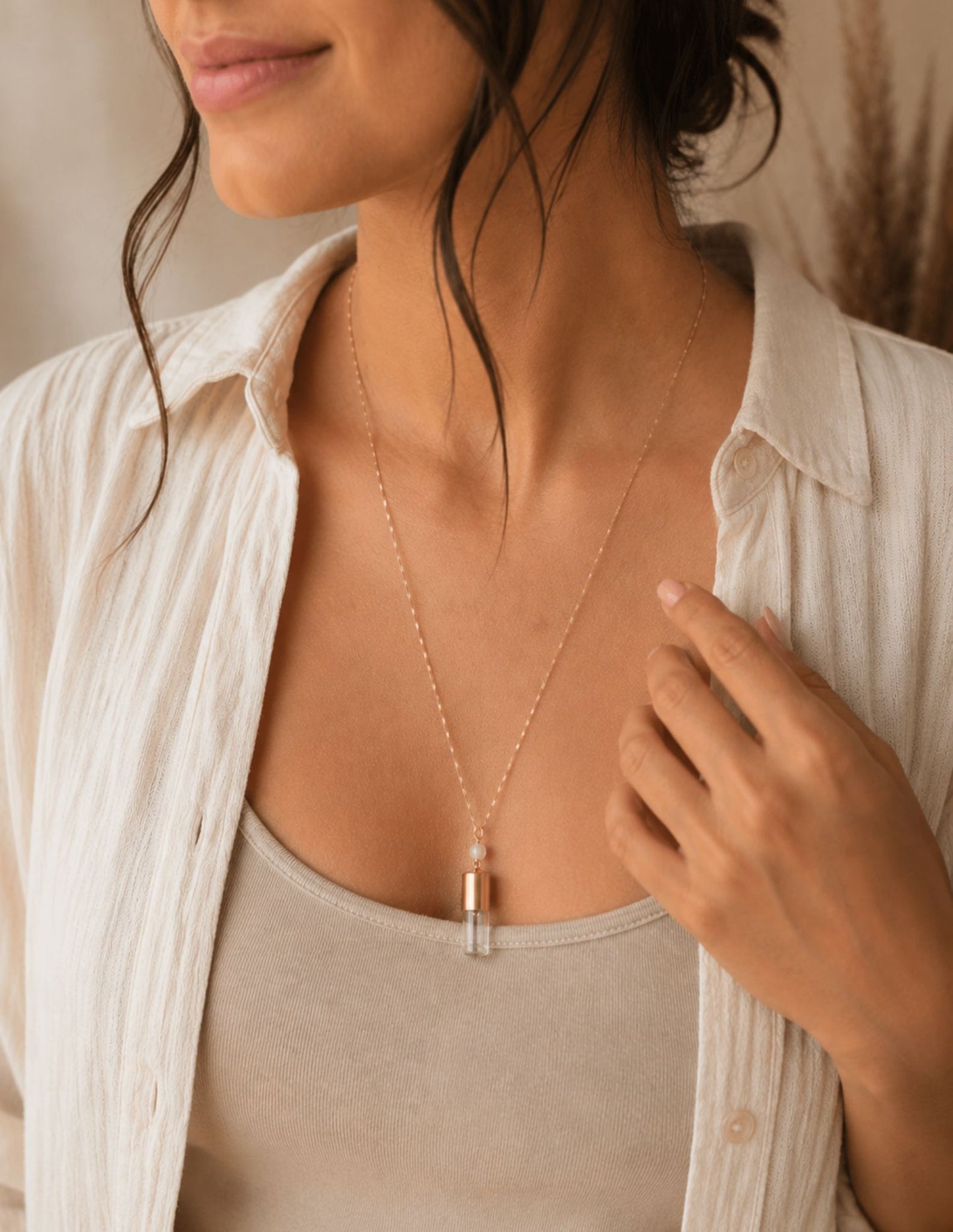 Roller Bottle Necklace