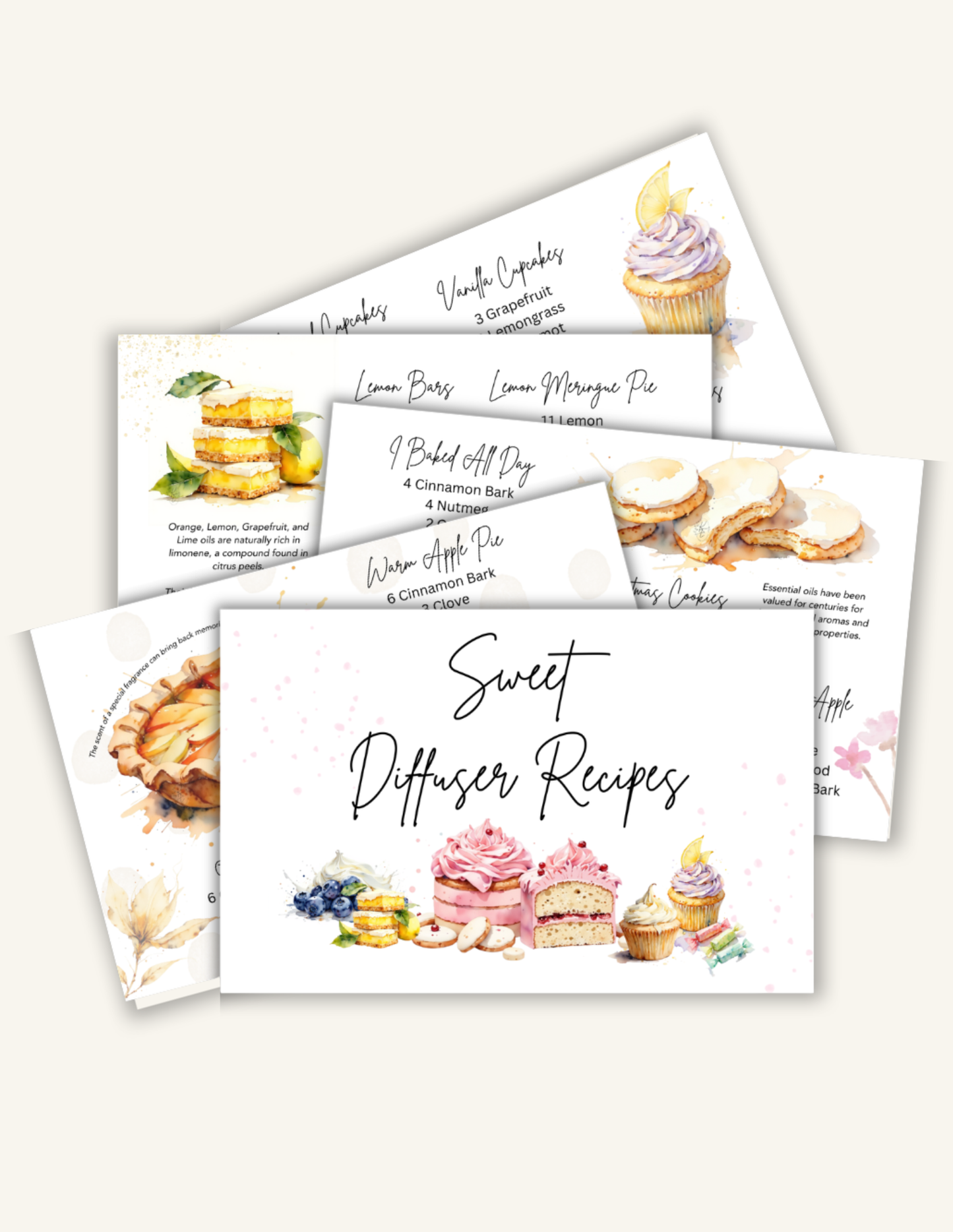 Sweet Diffuser Recipes