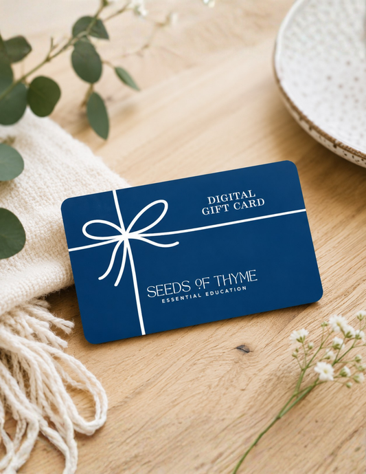 Seeds of Thyme Digital Gift Card