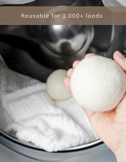 100% Wool Dryer Balls