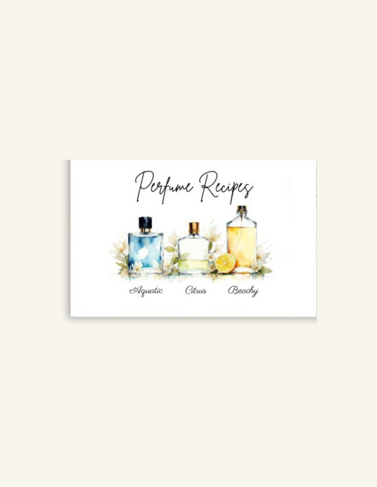 Aquatic, Beachy, and Citrus Perfume Book
