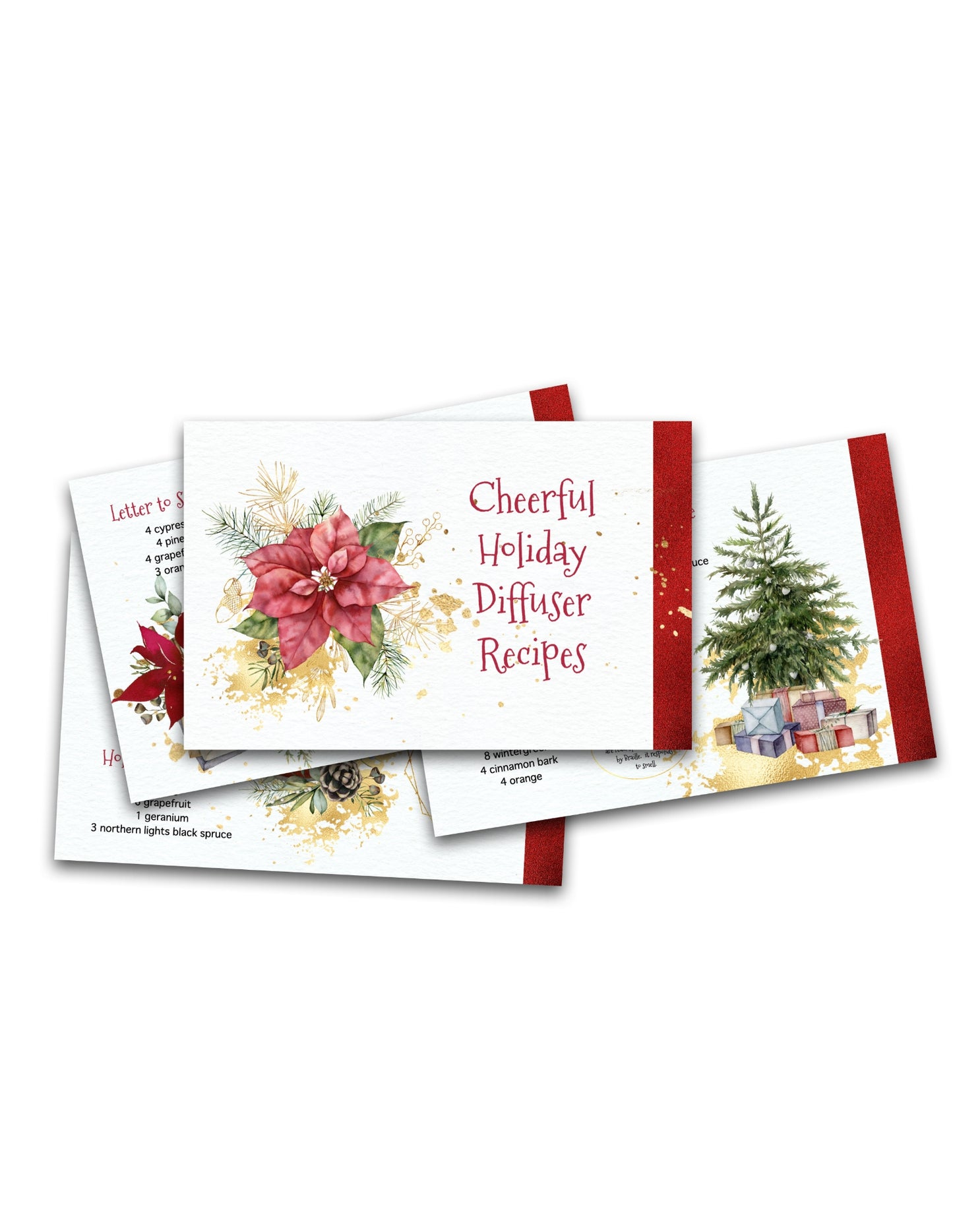 Cheerful Holiday Diffuser Recipes