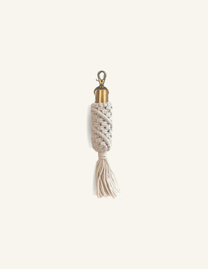 Macrame Roller & Sanitizer Holder