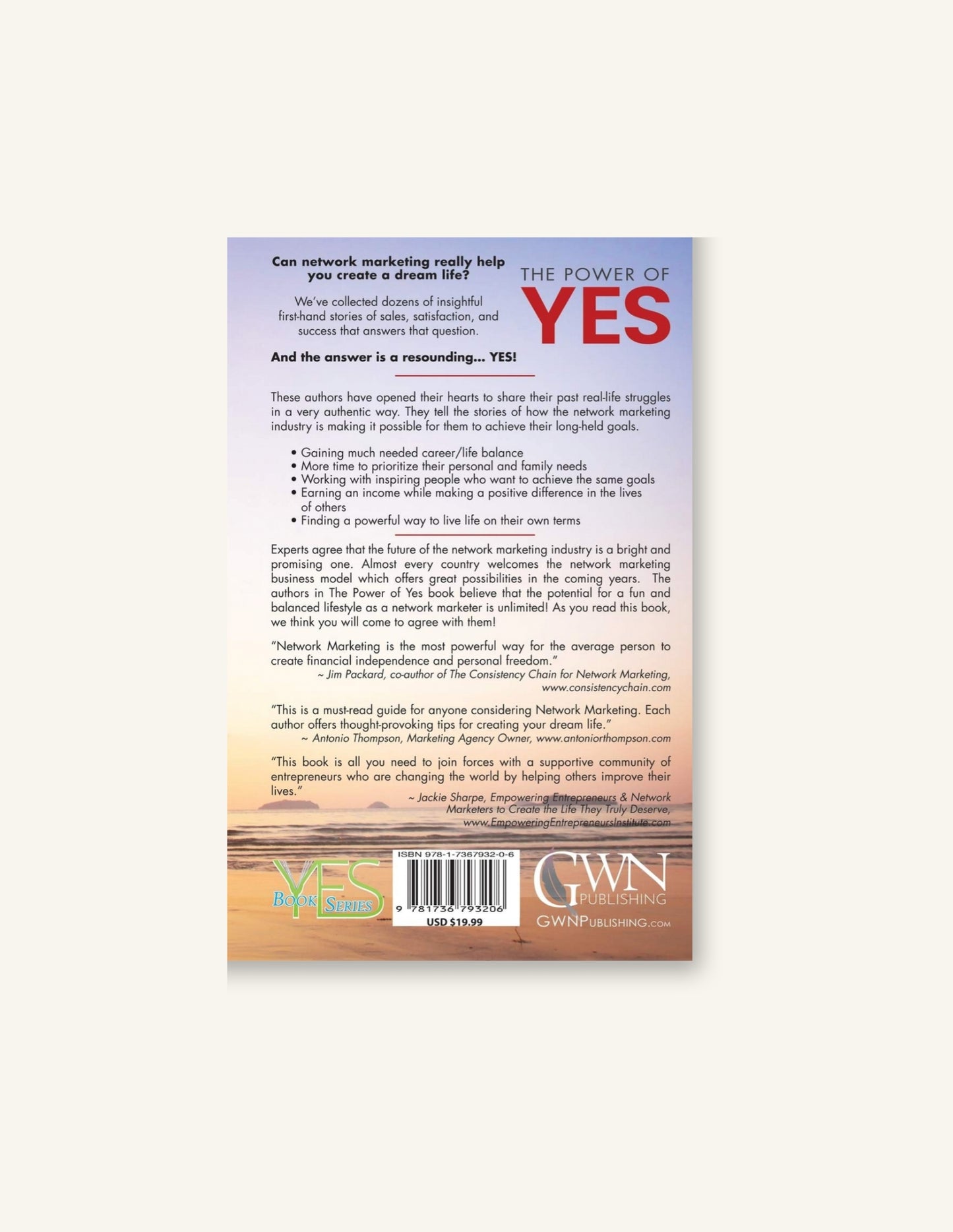 The Power of YES: How Network Marketing Creates Dream Lives, Autographed Edition