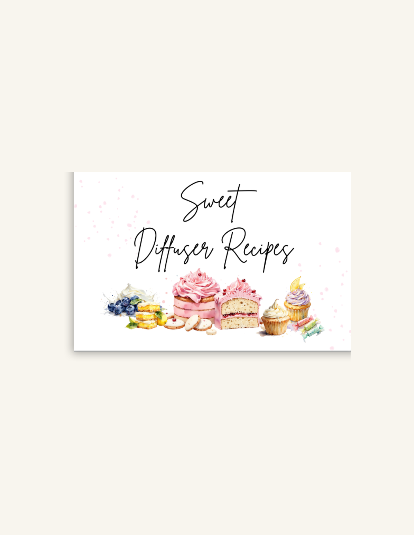 Sweet Diffuser Recipes