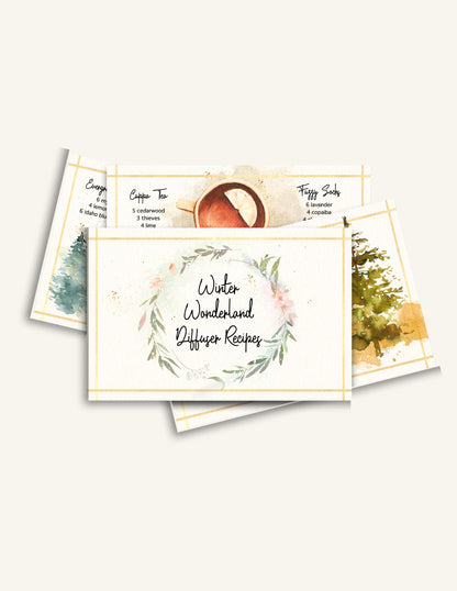 Winter Wonderland Diffuser Recipes