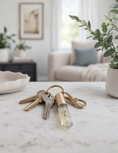 Roller Bottle Keychain